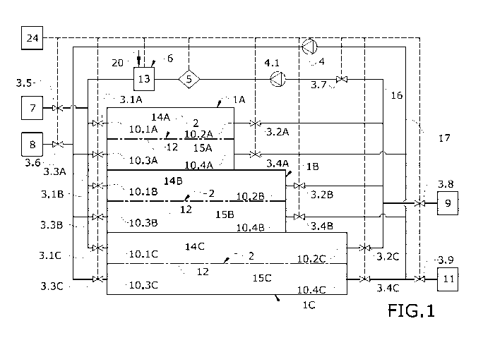 A single figure which represents the drawing illustrating the invention.